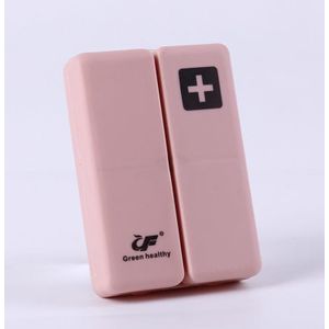 3 PCS opvouwbare draagbare verzegeld en het verstrekken van kleine pill box (roze)