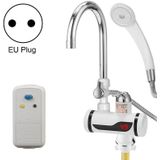 Keuken Instant Electric Warm water kraan Warm & Koud Water Kachel EU Plug Specificatie: Met douche lagere waterinlaat
