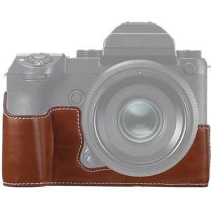 Camera -accessoires 1/4 inch draad PU Lederen Camera Half Case Base voor Fujifilm GFX 50S