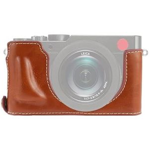 Camera -accessoires 1/4 inch draad PU lederen camera halfcase basis voor Leica dlux typ 109