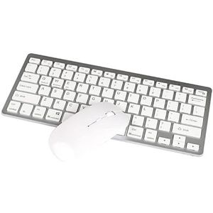 Tabletaccessoires X5 2-in-1 ultradunne mini draadloos Bluetooth-toetsenbord + Bluetooth-muisset, ondersteuning voor Win/Android/IOS-systeem