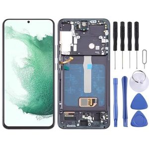 Display LCD del telefono cellulare Voor for galaxy S22+ 5G SM-S906B OLED LCD-scherm Digitizer volledige montage met frame Touch screen