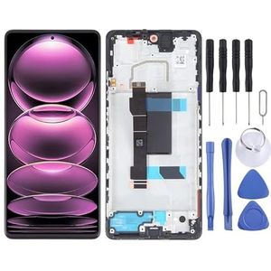 OLED Material LCD Screen For Xiaomi Redmi Note 10 Pro India Digitizer Full Assembly with Frame