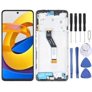 OLED Material LCD Screen For Xiaomi Redmi Note 10 Pro India Digitizer Full Assembly with Frame