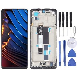 OLED Material LCD Screen For Xiaomi Redmi Note 10 Pro India Digitizer Full Assembly with Frame