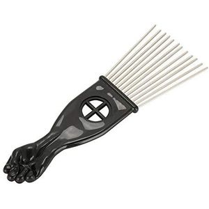 Gek Winkelen Kam Mannen Rechttrekken Haar Pick Kam Kappers(M1707-2 steel needle insertion comb K2)