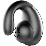 YX08 Ultra-light Ear-hook Wireless V5.0 Bluetooth EarPhones Ear Clip Stereo Bluetooth Headset met Mic(Black)