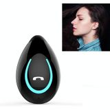 YX08 Ultra-light Ear-hook Wireless V5.0 Bluetooth EarPhones Ear Clip Stereo Bluetooth Headset met Mic(Black)