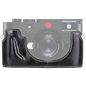 Camera -accessoires 1/4 inch draad PU lederen camera halfcase basis voor Leica M10