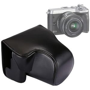 Camera -accessoires Full Body Camera PU lederen tasje met riem voor for Canon EOS M6