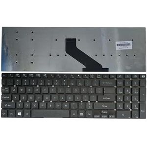 NIEUWE Engels for Packard bell easynote TV43HC TV43HR TV44HC TV44HR TV43CM TV44CM TSX62HR TV11CM TV11HC US laptop Toetsenbord (Color : Svart)