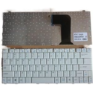 Nieuw Amerikaans laptoptoetsenbord for Maxdata & UMAX Notebooks HMB3402MTB01 witte computer