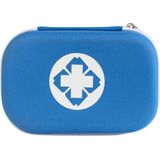 25 In 1 EVA Portable Car Home Outdoor Medische Emergency Supplies Medicine Kit Survival Rescue Box (Blauw)