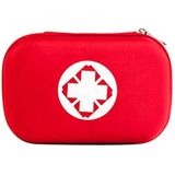 25 In 1 EVA Portable Car Home Outdoor Medische Emergency Supplies Medicine Kit Survival Rescue Box (Rood)