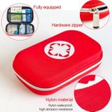 25 In 1 EVA Portable Car Home Outdoor Medische Emergency Supplies Medicine Kit Survival Rescue Box (Rood)