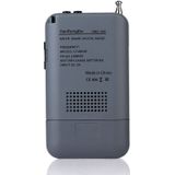 HRD-104 Mini Portable FM + AM Two Band Radio met luidspreker (Grijs)