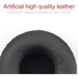 Voor JBL Synchros S400BT Hoofdtelefoon Imitatie Leder + Memory Foam Soft Ear Earmuffs  One Pair (Rood)