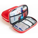 43 In 1 EVA Portable Car Home Outdoor Emergency Supplies Kit Survival Rescue Box (Rood)