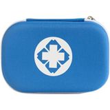 43 In 1 EVA Portable Car Home Outdoor Emergency Supplies Kit Survival Rescue Box (Blauw)