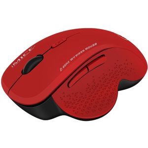 iMICE G6 Wireless Mouse 2.4G Office Mouse 6-knops gamingmuis (rood)