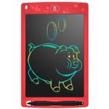 8 5 inch Kleuren LCD Tablet Kinderen LCD Electronic Drawing Board (Rood)