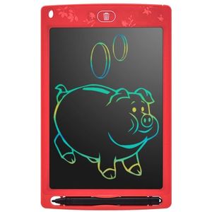 8 5 inch Kleuren LCD Tablet Kinderen LCD Electronic Drawing Board (Rood)