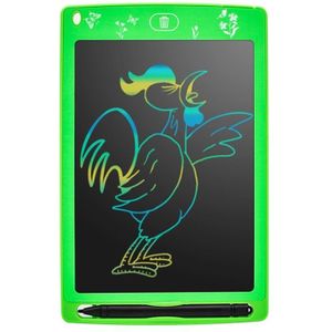 8 5 inch Kleuren LCD Tablet Kinderen LCD Electronic Drawing Board (Groen)