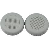 2 PCS Voor KOSS PP / SP Geperforeerde ventilatie versie Protein Leather Cover Headphone Protective Cover Earmuffs (Grijs)