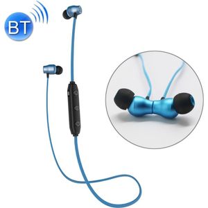 XRM-X5 Sports IPX4 Waterproof Magnetic Earbuds Wireless Bluetooth V4.1 Stereo In-ear Headset  For iPhone  Samsung  Huawei  Xiaomi  HTC and Other Smartphones(Blue)