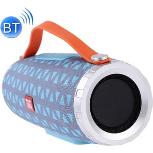T&G TG109 Portable Wireless Bluetooth V4.2 Stereo Speaker with Handle  Built-in MIC  Support Hands-free Calls & TF Card & AUX IN & FM(Baby Blue)