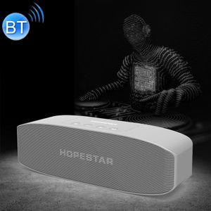 HOPESTAR H11 Mini Portable Rabbit Wireless Bluetooth Speaker  Ingebouwde Microfoon  Support AUX / Hand Free Call / FM / TF(Silver)