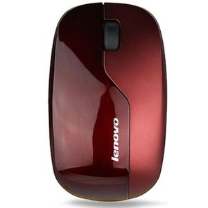 Lenovo N3902 Two-tone Design Wireless Optics Mouse (Wine Red)