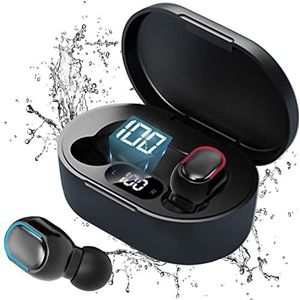 HIWARE Bluetooth in-ear hoofdtelefoon, draadloos, hifi-stereogeluid, IPX7 waterdicht, draadloze hoofdtelefoon, draadloze hoofdtelefoon