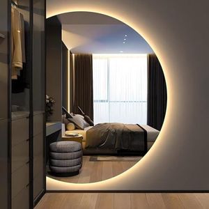 CLAIS - Wandspiegel - Zilver- 80 x 82 cm - Glas - Beliani CLAIS - Wandspiegel - Zilver- 80 x 82 cm - Glas - Beliani