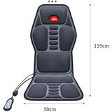 YJ-308 Car Massager Cervical Spine Neck Waist Car Home Verwarming Whole Body multifunctionele massage mat  specificatie: klassieke versie