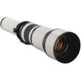 Lightdow 650-1300mm Tele Zoom Camera Lens T2 Astronomische Spiegel Telelens