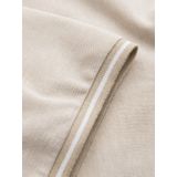 Marco Casette - Poloshirt Heren - Creme - Opdruk - Italia Moda