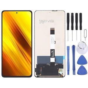 Mobiele telefoon LCD-scherm LCD-scherm en Digitizer Volledige montage voor Xiaomi Poco X3 / Poco X3 NFC/Poco X3 Pro M2102J20SG, M2102J20SI, MZB07Z0IN / MZB07Z1IN / MZB07Z2IN / MZB07Z3IN / MZB07Z4I