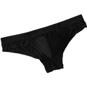 Kwelt Heren Briefs doorzichtig Shorts Slips Ice Silk Onderbroek Sexy Slips Briefs Shorts Lingerie Ondergoed