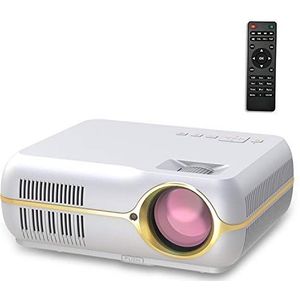 DH-A10 5,8 inch LCD-scherm 4200 lumen 1280 x 800p HD Smart Projector met afstandsbediening, Android 6.0 OS, Support WiFi, Bluetooth, HDMIX2, USBX2, VGA, AV in/RCA, RJ45, LAN