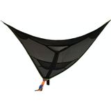 2.8M Familie Outdoor Draagbare Luchttent Multi-Person Camping Triangle Hammock (Zwart)