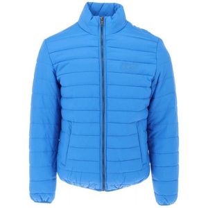Tommy Hilfiger - Zip-Up Jas - Blauw - Heren - Polyester