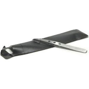 Tweezers 3-hole professional stainless steel beveled
