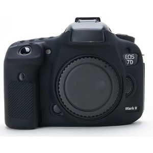 Camerabeschermingskoffer Voor for Canon EOS 7D Mark II Zachte siliconenbeschermingskast Camerabeschermingskoffer