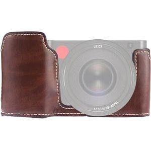 Camera -accessoires 1/4 inch draad PU lederen camera halfcase basis voor Leica TL