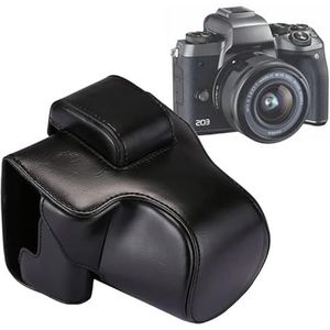 Camera -accessoires Full Body Camera PU lederen tasje met riem voor for Canon EOS M5