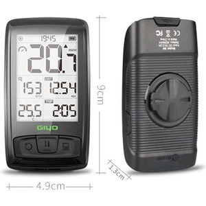 GIYO M4 Fiets Computer Bluetooth Wireless Road Bike Snelheidsmeter Kilometerteller