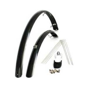 Eurofender - Spatbordset Elegance - Zwart - Breed 58mm