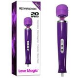 Love Magic Wand 20 Standen Vibrator USB Oplaadbaar