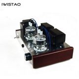 IWISTAO 1W uitgang HIFI koptelefoon buizenversterker  2X8W 6N2 rijden FU32 gebouwd 6.5mm Jack